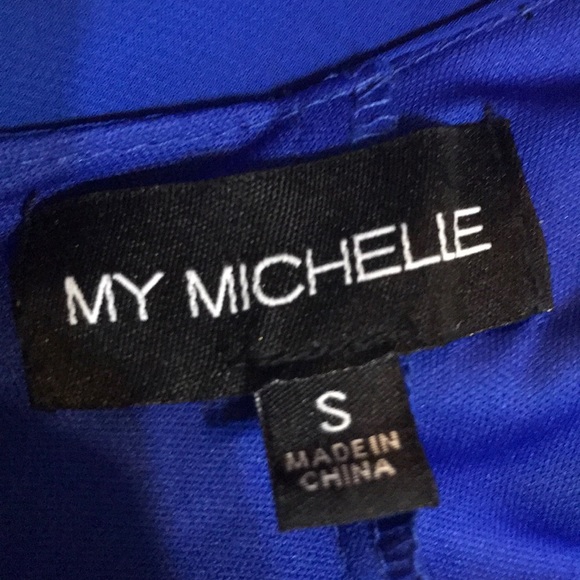 MY MICHELLE Blue formal dress - Picture 3 of 3